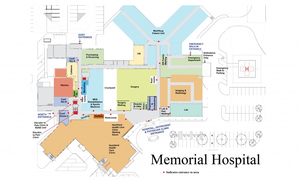 Morristown Medical Center Campus Map - United States Map